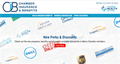 Desktop Screenshot of chamberib.com